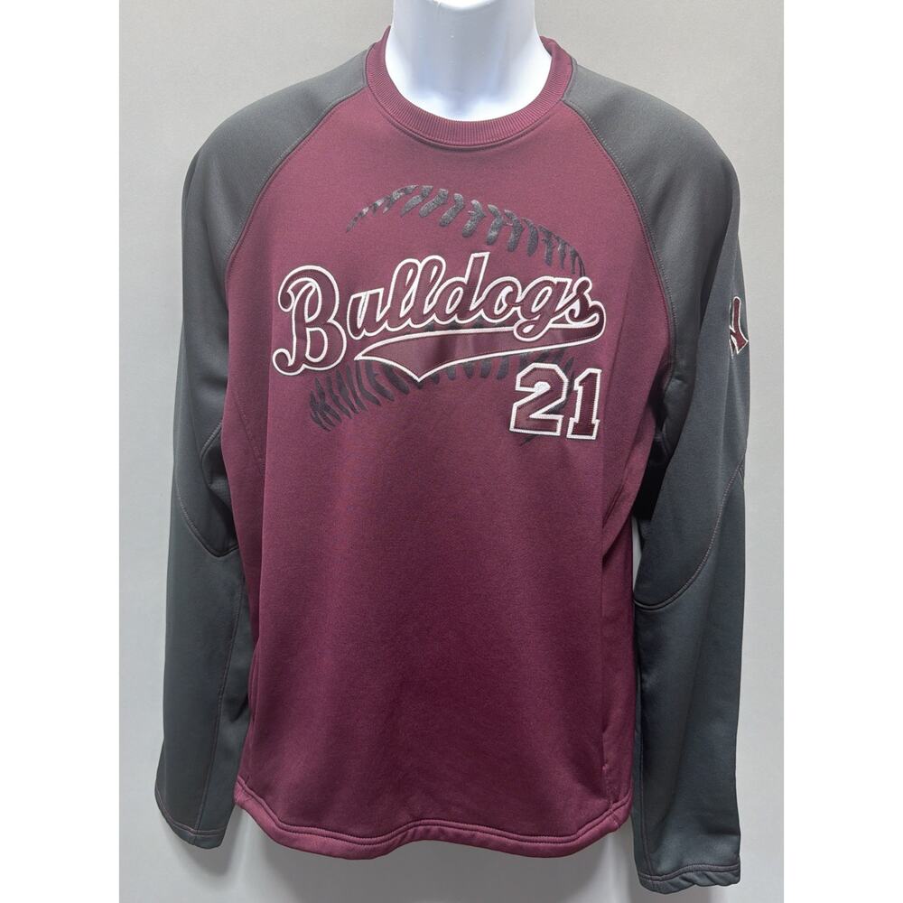 XGrain L Mens Long Sleeve Fleece W Pockets Mississippi State Bulldogs Baseball